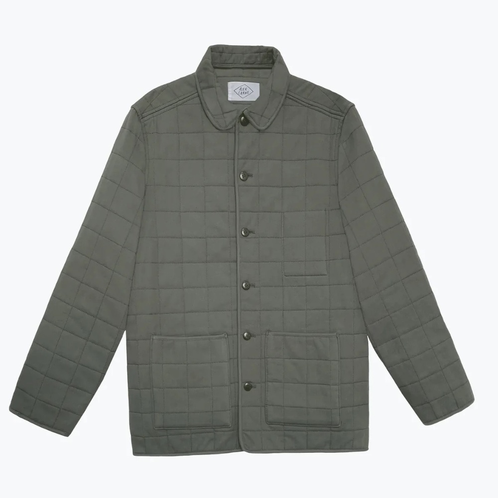 Alex Crane - Quilted Kite Jacket - Stone